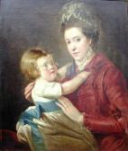 ROBINSON Thomas Mrs Mountray Of Favour Royal, Co. Tyrone, With A Child ROBINSON Thomas Mrs Mountray Of Favour Royal, Co. Tyrone, With A Child