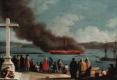 ROCHA da Joaquim Manuel The Burning Of The Frigate Graca Divina In The Harbor Of Lavaletta, Malta
Signed And Inscribed 'rocha Inv Et Pinx' ROCHA da Joaquim Manuel The Burning Of The Frigate Graca Divina In The Harbor Of Lavaletta, Malta
Signed And Inscribed 'rocha Inv Et Pinx'