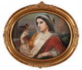 ROCHART Sophie Beauty With A Bird ROCHART Sophie Beauty With A Bird