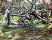 ROCHE Alexander Ignatius Fetching Water, Polperro ROCHE Alexander Ignatius Fetching Water, Polperro