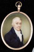 ROCHE Sampson Towgood A Gentleman, Wearing Blue Coat, White Waistcoat, Frilled Chemise And Tied Cravat. ROCHE Sampson Towgood A Gentleman, Wearing Blue Coat, White Waistcoat, Frilled Chemise And Tied Cravat.