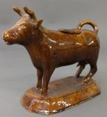 ROCKINGHAM-BENNINGTON Cow Creamer ROCKINGHAM-BENNINGTON Cow Creamer