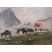 RODA Leonardo Alpenlandschaft Mit Gebirgsinfanterie RODA Leonardo Alpenlandschaft Mit Gebirgsinfanterie