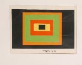 ROGERS Edwin M Abstract With Geometric Shapes ROGERS Edwin M Abstract With Geometric Shapes