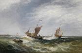 ROGERS William P. Sailing Ships Near The Pier ROGERS William P. Sailing Ships Near The Pier