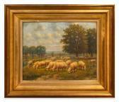 ROHDE HERMAN Flock In A Meadow ROHDE HERMAN Flock In A Meadow