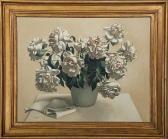 ROHMER G Vase Of Peonies ROHMER G Vase Of Peonies