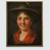 ROHRK L. Coppia Diritratti Di Giovinette Tirolesi ROHRK L. Coppia Diritratti Di Giovinette Tirolesi