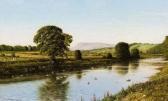 ROLLINSON W. Geoffrey On The Banks Of The River Ribble ROLLINSON W. Geoffrey On The Banks Of The River Ribble