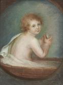 ROMAN Marie Jeanne Amélie Portrait D'alfred De Vigny Enfant Au Bain ROMAN Marie Jeanne Amélie Portrait D'alfred De Vigny Enfant Au Bain