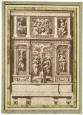ROMAN SCHOOL Design For An Altarpiece ROMAN SCHOOL Design For An Altarpiece