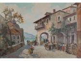 ROMANGNOLI R.
Neapolitan Town Scene With Figures ROMANGNOLI R.
Neapolitan Town Scene With Figures