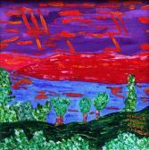 ROMANI CLARE ANGELINI Heather Dusk Over Lake Windermere ROMANI CLARE ANGELINI Heather Dusk Over Lake Windermere