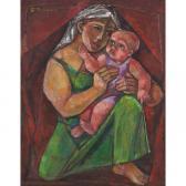 ROMANO GLICENSTEIN Emanuel Mother And Child ROMANO GLICENSTEIN Emanuel Mother And Child