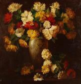 ROMANOVA S. Le Bouquet De Chrysanthèmes ROMANOVA S. Le Bouquet De Chrysanthèmes