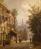 ROMANTISCHE SCHOOL Stadsgezicht Op Haarlem ROMANTISCHE SCHOOL Stadsgezicht Op Haarlem