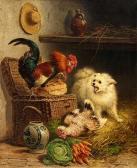 RONNER-KNIP Henriette Hahn Und Katze Im Streit Um Einen Brotlaib RONNER-KNIP Henriette Hahn Und Katze Im Streit Um Einen Brotlaib