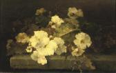 ROOSENBOOM Margaretha Still Life With Primroses On A Stone Ledge ROOSENBOOM Margaretha Still Life With Primroses On A Stone Ledge