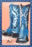ROPAR Dennis Cowboy Boots - Blue ROPAR Dennis Cowboy Boots - Blue