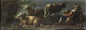 ROSA de Gaetano A Shepherd Tending His Flock ROSA de Gaetano A Shepherd Tending His Flock