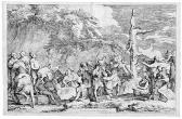 ROSA Salvator Die Kreuzigung Des Polycrates; Der Tod Des Attilius Regulus ROSA Salvator Die Kreuzigung Des Polycrates; Der Tod Des Attilius Regulus