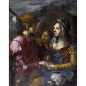 ROSA Salvator Junger Soldat Mit Wahrsagerin ROSA Salvator Junger Soldat Mit Wahrsagerin
