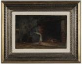 ROSELAND Harry Herman Woman By A Hearth ROSELAND Harry Herman Woman By A Hearth