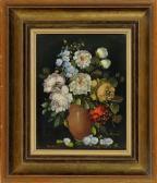 ROSINI R. Bunter Blumenstrauß In Vase ROSINI R. Bunter Blumenstrauß In Vase