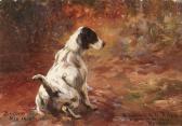ROSSEAU Percival Leonard Setter In A Landscape ROSSEAU Percival Leonard Setter In A Landscape