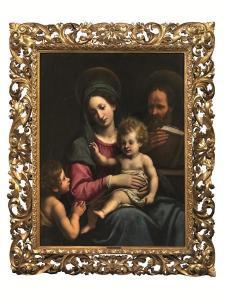Matteo Rosselli - Madonna Con Bambino, San Giusepe E San Giovannino