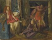 ROSSETTI Dante Gabriel The Return Of Tibullus To Delia ROSSETTI Dante Gabriel The Return Of Tibullus To Delia