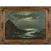 ROSSI Luigi Moonlit Alpine Shore ROSSI Luigi Moonlit Alpine Shore