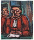 ROUAULT Georges Deux Juges ROUAULT Georges Deux Juges