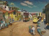 ROUSSEAU Helen Hoffman Tijuana Street Scene ROUSSEAU Helen Hoffman Tijuana Street Scene