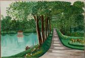 ROUSSEAU Henri, le Douanier Allée Près Du Lac ROUSSEAU Henri, le Douanier Allée Près Du Lac