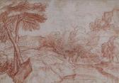 ROUSSEAU Jacques Arocky Wooded River Landscape ROUSSEAU Jacques Arocky Wooded River Landscape