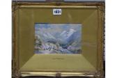 ROWBOTHAM Charles Figures On A Mountain Pass ROWBOTHAM Charles Figures On A Mountain Pass