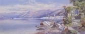 ROWBOTHAM Charles The Bay Of Naples, With Vesuvius In The Distance ROWBOTHAM Charles The Bay Of Naples, With Vesuvius In The Distance