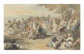 ROWLANDSON Thomas A Village Dance ROWLANDSON Thomas A Village Dance