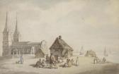 ROWLANDSON Thomas Reculver Church, Kent ROWLANDSON Thomas Reculver Church, Kent