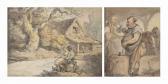 ROWLANDSON Thomas Rustic Courtship ROWLANDSON Thomas Rustic Courtship