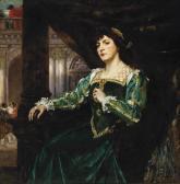ROYBET Ferdinand Portrait Of Madame Clémenceau ROYBET Ferdinand Portrait Of Madame Clémenceau