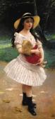 ROYER Lionel Noel Young Girl With Doll ROYER Lionel Noel Young Girl With Doll
