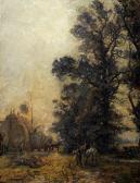 ROYLE Herbert F. Haymaking Near Ainsdale ROYLE Herbert F. Haymaking Near Ainsdale