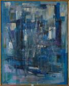 ROZANES Monique Composition Bleue ROZANES Monique Composition Bleue