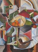 ROZHDESTVENSKY Vasili Vasilievich Nature Morte Cubiste ROZHDESTVENSKY Vasili Vasilievich Nature Morte Cubiste