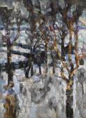 ROZHDESTVENSKY Vasili Vasilievich Winter Landscape ROZHDESTVENSKY Vasili Vasilievich Winter Landscape