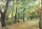 Rubanov Iosif Mendelevich In The Park Rubanov Iosif Mendelevich In The Park