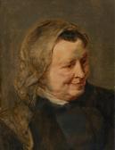 RUBENS Peter Paul Kopfstudie Einer Alten Frau RUBENS Peter Paul Kopfstudie Einer Alten Frau