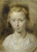 RUBENS Peter Paul Portrait Of Clara Serena, The Artist's Daughter RUBENS Peter Paul Portrait Of Clara Serena, The Artist's Daughter